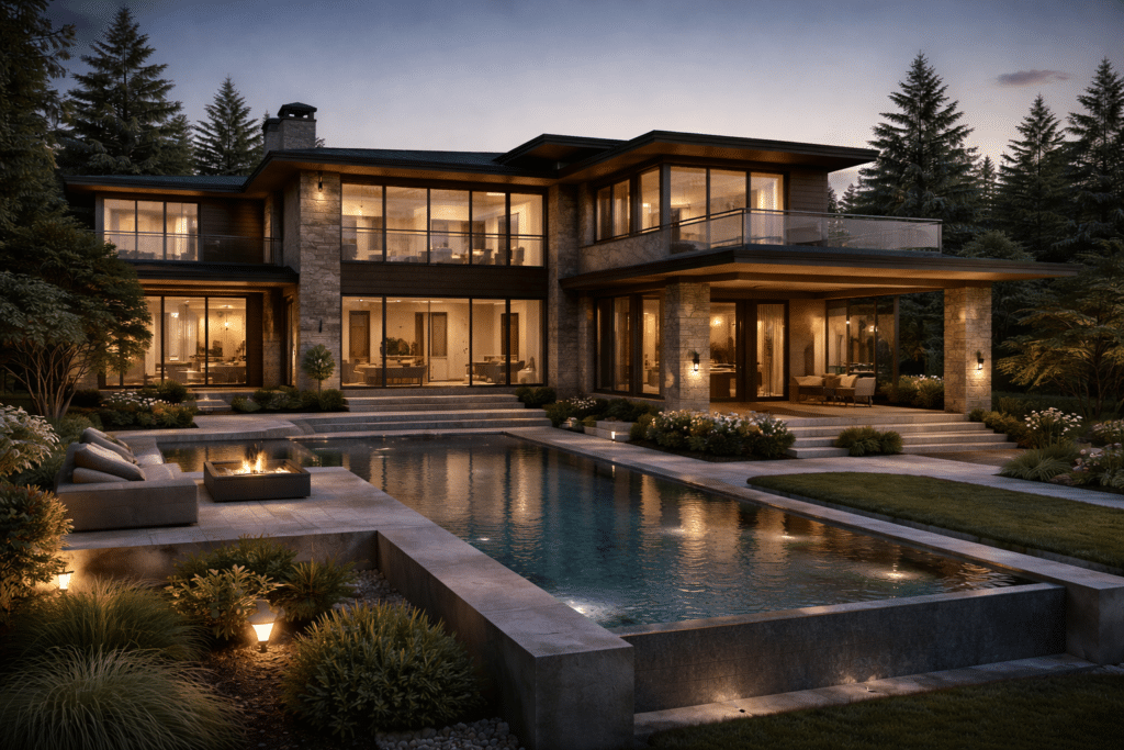 modern west coast estate
