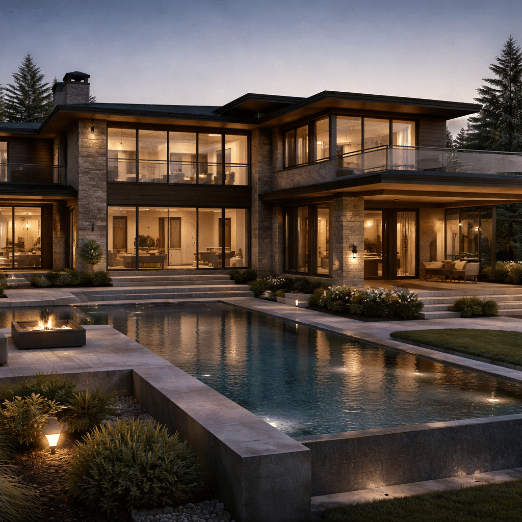 modern west coast estate